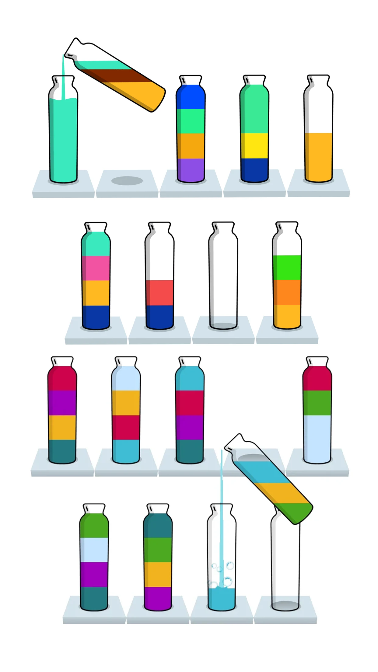 Sort Paint: Water Sort Puzzle screenshot